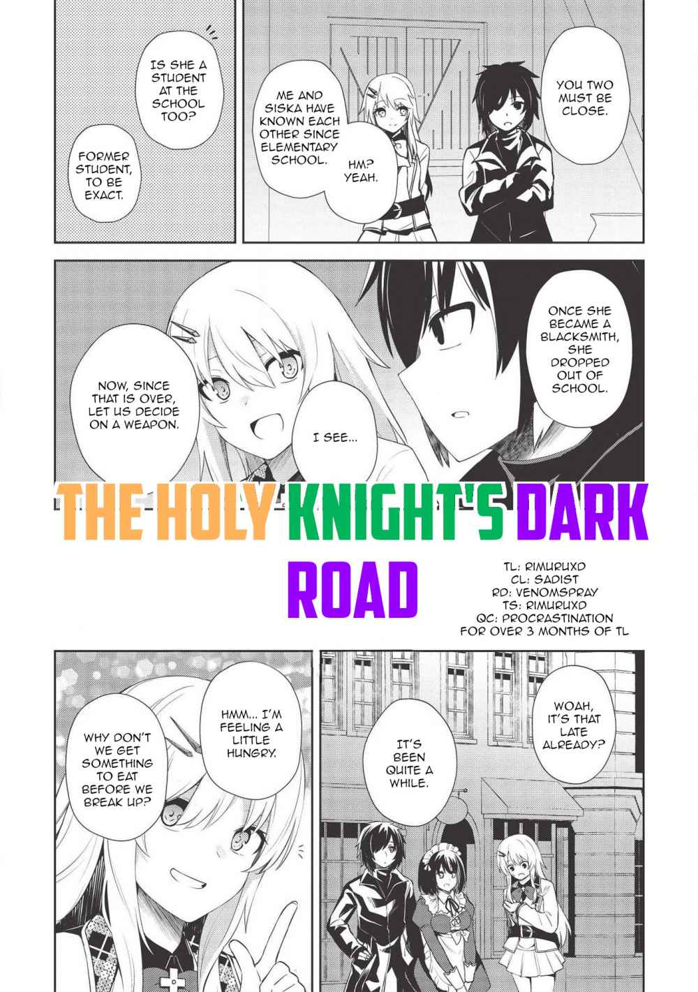 The Holy Knight's Dark Road Chapter 7 6